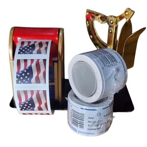 Coils of 100 US Forever Stamps